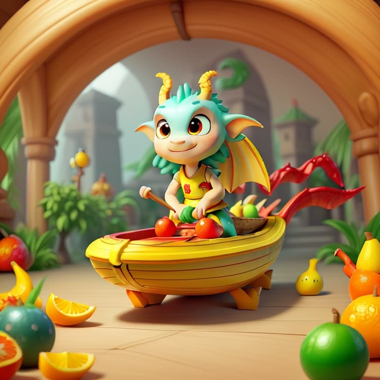 Diana's Little Dragon Boat